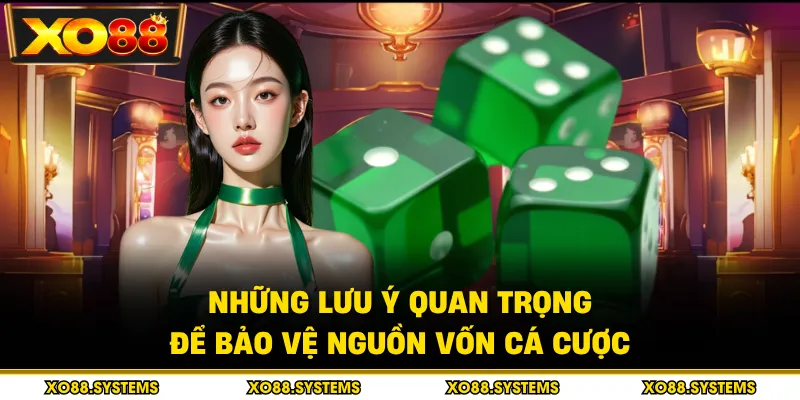 Những lưu ý quan trọng để bảo vệ nguồn vốn cá cược
