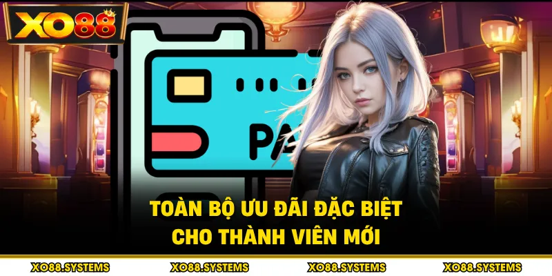 Toàn bộ ưu đãi đặc biệt cho thành viên mới