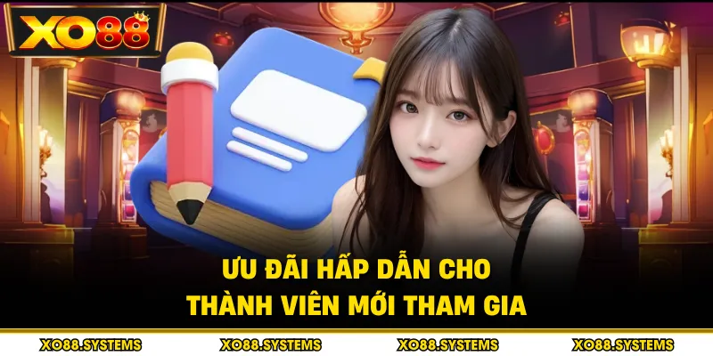 Ưu đãi hấp dẫn cho thành viên mới tham gia
